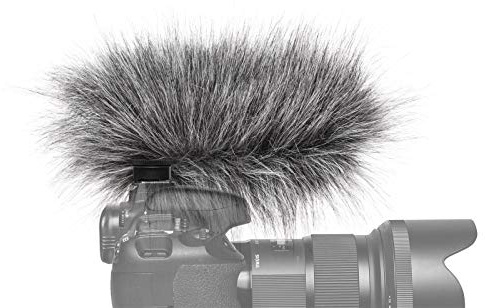 Gutmann bonnette Anti-Vent Protection Contre de Bruit Le Vent pour Sony ECM-GZ1M Grey