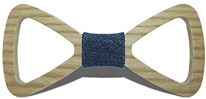 GIVBRO Kinder-Fliege, vorgebunden, Holzfliege, Jungen, Mädchen, hohl, dreieckig, Hals, Fliege für Smoking, Jahrestag, Geburtstag, Bankett, Party