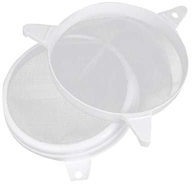 Happyyami Doppel Sieb Honigsieb Kunststoff Honig Fine Mesh Seg