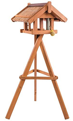 Vogelhaus Karla mit Ständer Maße: 50x51x36 cm, Kiefer FSC 100%