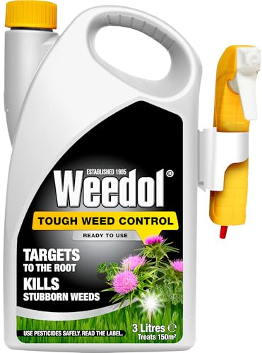 Weedol Tough Weedkiller, ready to use weed control, 3L
