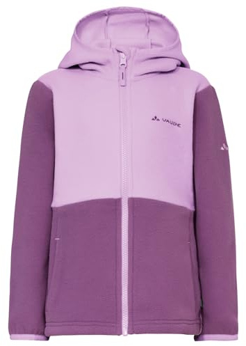 VAUDE Kinder Fleece Jacke Kids Pulex Hooded Jacket II, warm, weich, pflegeleicht und schnelltrocknend, magenta, 134-140