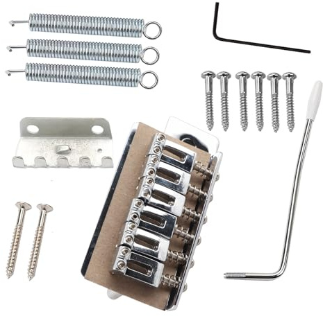 Naroote Pont Trémolo pour Guitare électrique, Système de Trémolo Swing Pratique, Compatible avec les Guitares SQ, ST-, Installation Facile