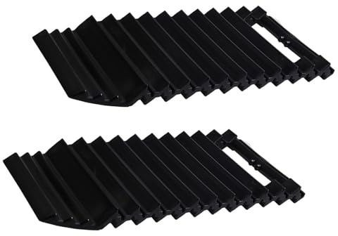 YROHGKPN Planche de traction robuste avec pointes pour neige, glace, boue, terrain d'évasion