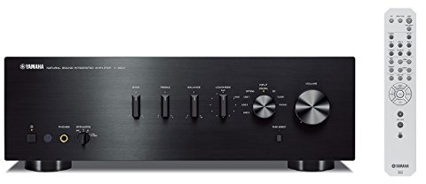 Yamaha A-S501BL Natural Sound Integrated Stereo Amplifier - Black (Renewed)