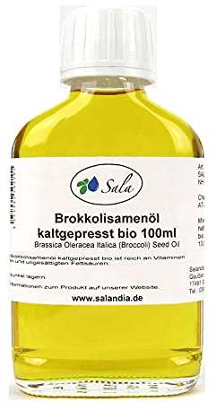 Sala Aceite de semilla de brócoli prensado en frío ecológico 100 ml NH