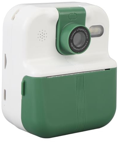 Instant Print Camera, 48M 1080P WIFI Digital Camera with Printer Support Video Music Playback Game, 180° Rotating Lens, Thermal Printer Camera with Various Filters and Stickers