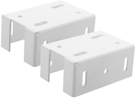 Levemolo 2 Piezas Soporte De Valla Taburete De Bar De Repuesto Correa Termómetro De Pared Asta De De Montaje Interruptor del Embrague Tapa De Drenaje De Piso Redonda Acero