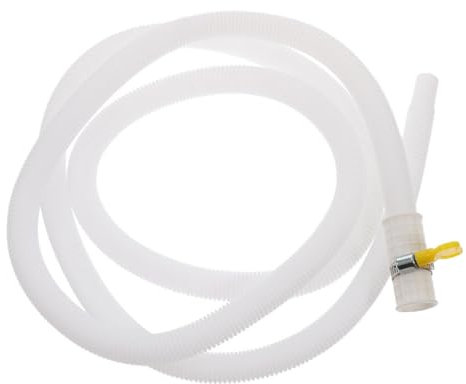 KOCKSHION Manguera De Drenaje De Aire Acondicionado Flexible Abrazadera Tubo De Desagüe Resistente Al Sol para Unidades Exteriores Hogares y Oficinas