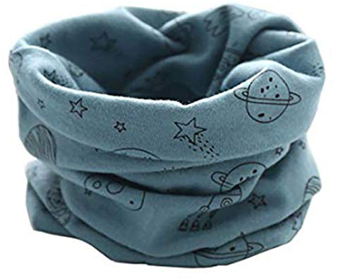 PAADIYA Boomly Baby Loop Schal Kragen Herbst warm Halstücher Baumwollschal O-Ring Nackenwärmer Bandana Rundschal Kinderschal