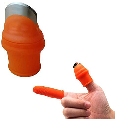 HIOD Taglierina per Pollice in Silicone da 1 Pezzo Verdure Pomodoro Raccoglitrice per Frutta Separatore Dito Lama Affilata Attrezzi da Giardinaggio per Taglio a Mano