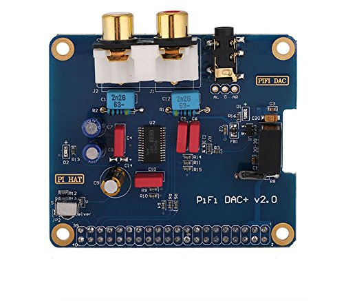 Carte Audio Numérique PiFi Digi DAC HIFI Digi, Carte Audio D'interface I2S pour 3 Modèle B 2B B, Conception d'alimentation Isolée