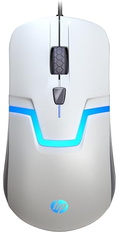 HP Wired Gaming Mouse, PC Gaming Mice, High Performance Mouse Gamer with Optical Sensor, 3 Buttons, 7 Color LED for Computer Notebook Laptop Office Home