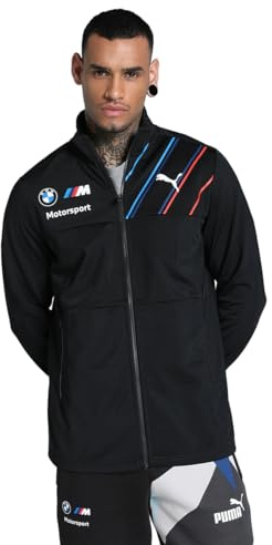 PUMA BMW Motorsports - Chaqueta deportiva, Gris, Large