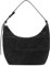 Liebeskind Berlin Women's M EDDA Promo Suede Hobo, Black