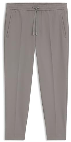 BOSS Hommes T Flex Pantalon Tapered en Tissu Stretch déperlant