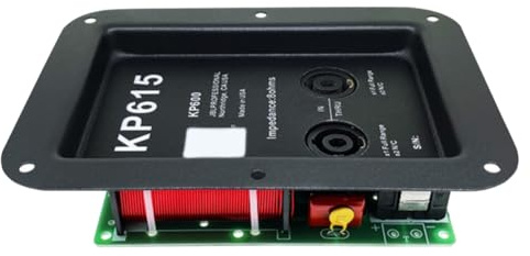 Vocdikficy Divisor de Audio de 2 VíAs MóDulo Divisor de Frecuencia Cruzada Placa Distribuidora de Filtro Cruzado HiFi de Graves Agudos para Altavoz