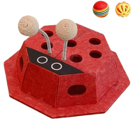 Juegos Gatos Laberinto Interactivo En Forma De Mariquita Con Pelotas