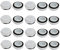 Sourcingmap M25 Nylon Male Threaded Cable Gland Screw End Cap Cover Gray 20pcs