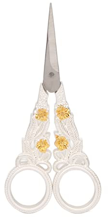 Ciseaux de Couture, Ciseaux de Broderie de Couture Ménagers Outil de Coupe Poignée Confortable Ciseaux de Broderie Fabrication Fine Ciseaux Portables pour Bricolage Artisanat Coupe de Fil à Tricoter