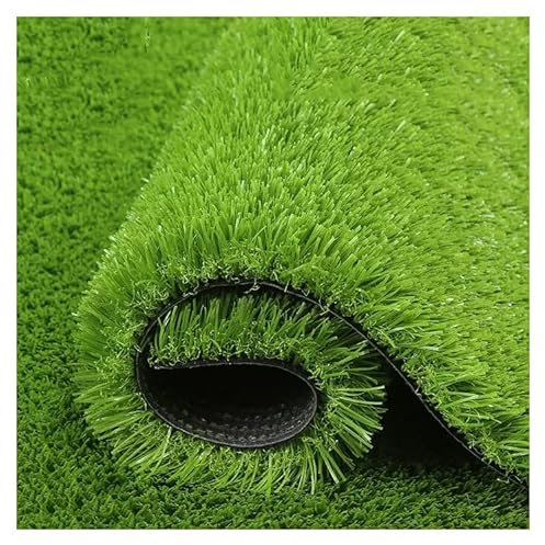 Gazon Artificiel 6X4M Réaliste Synthétique Réaliste Intérieur Extérieur 2cm D'épaisseur Fausse Pelouse pour Animaux Gazon Astro Tapis De Sol(Size:6X3M)