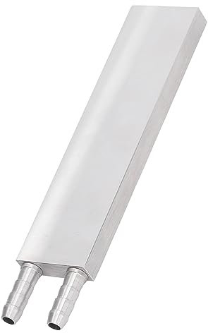 Candeon Blocco Di Raffreddamento Ad Acqua Alluminio, CPU Raffreddamento Blocco Sistema Di Raffreddamento Ad Acqua Liquida Dissipatore Di Calore per Radiatore Grafico CPU Computer PC, 40mmx160mm