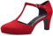 MARCO TOZZI Damen Pumps mit Riemen Vegan Elegant, Rot (Dk.Red), 38 EU