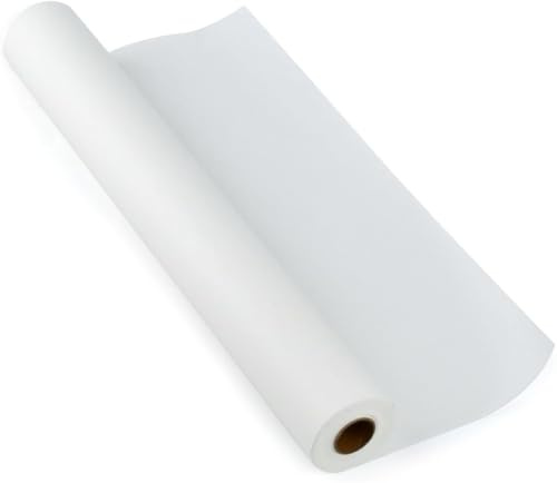 Tracing Paper Roll 43cmx50m Pattern Paper for Dressmaking, Tracing Sketching Paper for Sewing Patterns, Tracing Paper Sheets Printable High Transparency, Sketching Trace Papers Pattern Glassine Paper