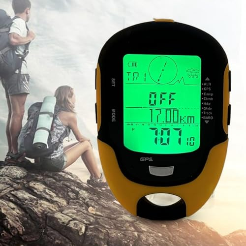 Sustvita Altimetro bussola elettronica GPS Altimetro stazione meteo portatile dispositivo per escursioni temperatura arrampicata arrampicata umidità monitoraggio della pressione