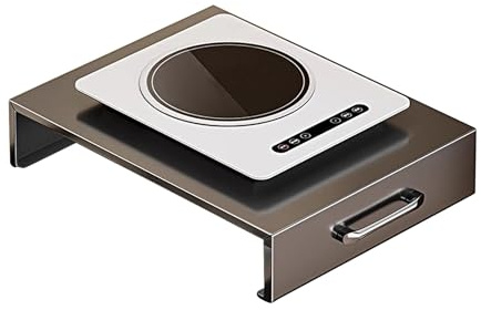 Cubre Encimera Gas, Protector Cocina Gas con Asas, Protector Encimera Cocina de Acero al Carbono, para Estufa de Gas y Eléctrica(40x48cm/16x19in)