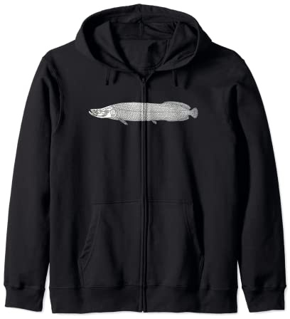 Arapaima Chemise de pêche en rivière amazone, cadeau pêcheur Sweat à Capuche