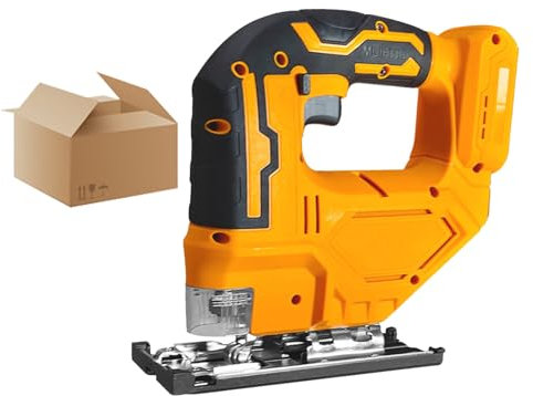 Kabellose Stichsäge für Dewalt 21 V Akku, 0-45° Schrägschnitt, 1500 U/min, ohne Akku und Ladegerät (A)