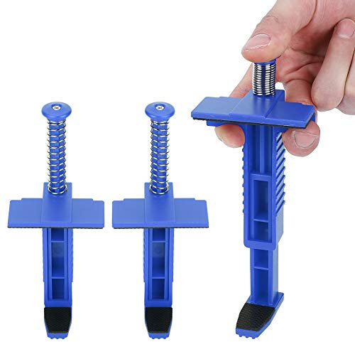 ZPSHYD Herramienta de Albañilería Fixer,2pcs Tiracables de Albañilería para la Albañilería y Alicatado Construcción de Edificios(Azul)