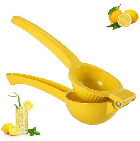 YINGLUOEU Presse Citron Presse Agrumes Manuel Résistant Presse Orange en Alliage de Zinc pour Citrons Fruits Cuisine Bar Restaurant Café, CN-031805