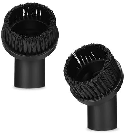 Cexovo 2 Piezas Cepillo Aspiradora Universal 35mm Cepillo Redondo Aspiradora Accesorios Aspiradora Cepillo Limpiador de Polvo Universal Household Vacuum Cleaner Accessories Cepillos Repuesto 35mm