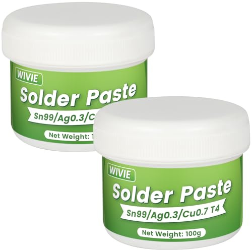 Sn99/Ag0.3/Cu0.7 bleifreie Lötpaste, 217 °C Schmelzpunkt, T4-Partikel (200 g)