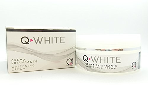 Q-WHITE crema gel schiarente sbiancante per le macchie della pelle di varia origine (ipercromia, iperpigmentazione, melasma, macchie solari, senili, ormonali da infiammazione post operatoria .)