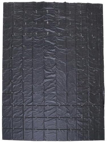 US Cargo Control Lightweight Steel Tarp - 24 Foot x 18 Foot Flatbed Tarp - 14 Ounce PVC-Coated Polyester Waterproof Material - Protects Your Flatbed Trailer Cargo from Wind, Snow, Rain, and Sun