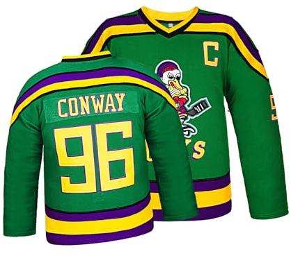 CJTVMMD Hockey-Filmtrikot für Männer und Frauen – 90er Jahre Herrenbekleidung, Hockey-Übung, grünes Trikot., Grün96, 3XL