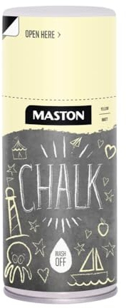 Maston Spray Paint Chalk Yellow Matt 150ml