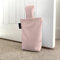 McAlister Textiles Lazio ungefüllter Türstopper Sack 21cm x17cm in blassem Rosa
