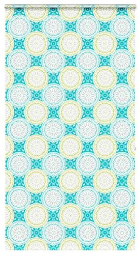 vidaXL Duschrollo mit Kassette 120x240 cm Stoffbreite 116 cm, Duschvorhang, Badewannenvorhang, Seitenzugrollo, Dusche Rollo, Badewannenrollo