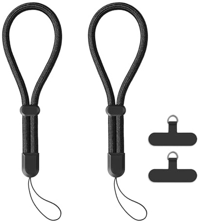 MORSUNBELA 2 Stycken Mobiltelefonkedja Universell Phone Strap Kort handledsrem Mobil