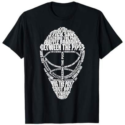 Hockey Portiere Citazione Tshirt Per Hockey Portiere Maglietta