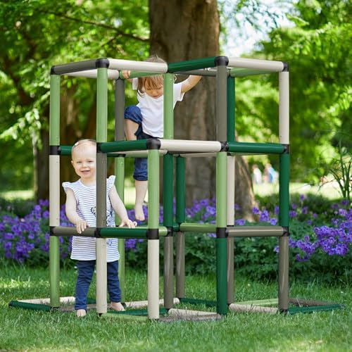 Quadro Kletterpyramide Home – modulares Klettergerüst für Kinder, 237 Teile, ab 12 Monaten, Indoor/Outdoor, UV-stabil, Made in Germany