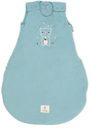 Sterntaler Baby Unisex Schlafsack Baby Baby-Schlafsack Kalla - Babyschlafsack, Pucksack Baby, Strampelsack mit Koalamotiv - Recycelt - 62/68