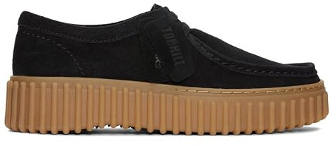 CLARKS Unisex Torhill Bee Shoes, Black SDE, 42 EU