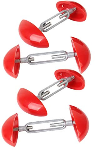 4 Pièces civière de baskets entretien des chaussures chausse-pied miniature embauchoir extenseur de chaussure civière de chaussure réglable Ajustable tendeur chaussures de sport