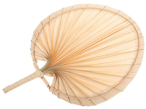 GALPADA Abanico De Espadaña Abanico De Mano De Boda Abanico Decorativo Abanicos De Mano Chinos Abanico De Chino Abanico De Hoja De Palma Abanicos De Boda Accesorios De