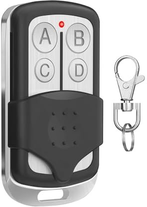 Esncddym Porte-clés pour ouvre-Porte de Garage à Distance,Porte-clés à Distance pour Porte de Garage - Porte-clés télécommandé 43 pour Garage Domestique | Porte-clés de Voiture Porte-clés à Distance
